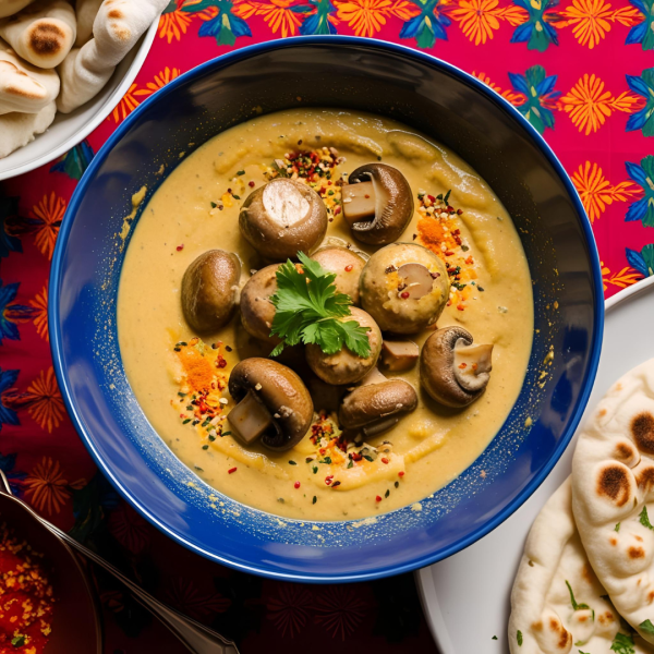 Mushroom Butter Masala