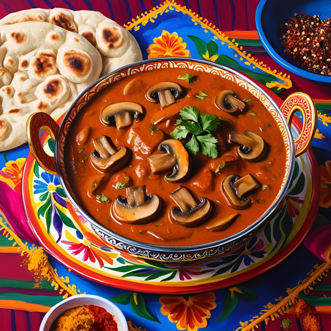 Mushroom Tikka Masala