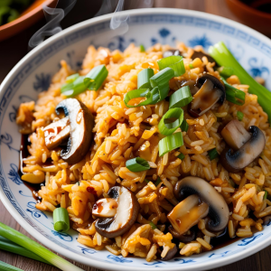 Mushroom Fried Rice